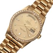 Rolex Oyster Perpetual Day-Date President 18k Yellow Gold watches in mint condition
